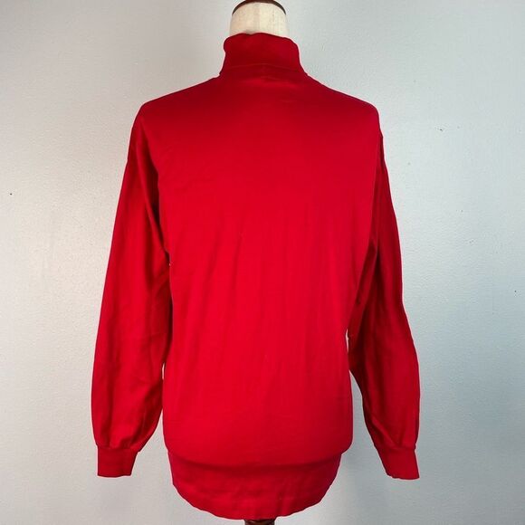 Abercrombie & Fitch Vibrant Red Cotton Top Size M - Picture 5 of 6